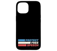 Protect Free Speech Patriot Freedom of Speech Matters Gifts Case for iPhone 15