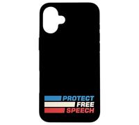 Protect Free Speech Patriot Freedom of Speech Matters Gifts Case for iPhone 16 Plus