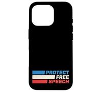 Protect Free Speech Patriot Freedom of Speech Matters Gifts Case for iPhone 16 Pro