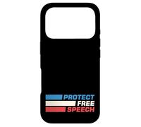 Protect Free Speech Patriot Freedom of Speech Matters Gifts Case for iPhone 17 Pro