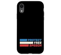 Protect Free Speech Patriot Freedom of Speech Matters Gifts Case for iPhone XR