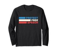 Protect Free Speech Patriot Freedom of Speech Matters Gifts Long Sleeve T-Shirt