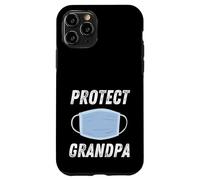 Protect Grandpa Face Mask Design for Public Health Awareness Case for iPhone 11 Pro