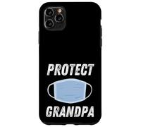 Protect Grandpa Face Mask Design for Public Health Awareness Case for iPhone 11 Pro Max