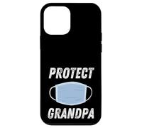 Protect Grandpa Face Mask Design for Public Health Awareness Case for iPhone 12 mini