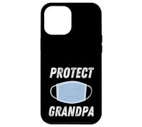 Protect Grandpa Face Mask Design for Public Health Awareness Case for iPhone 12 Pro Max
