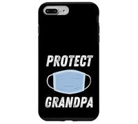 Protect Grandpa Face Mask Design for Public Health Awareness Case for iPhone 7 Plus/8 Plus