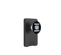 Protect Grandpa Face Mask Design for Public Health Awareness PopSockets PopWallet for MagSafe