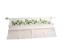 Protect heating units with this linen dust cover featuring stain resistant fabric and quick tape fastening, designed to maintain home aesthetics and durability over time (80cm)