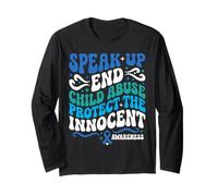 Protect Innocent Children Advocate Child Safety Support Long Sleeve T-Shirt