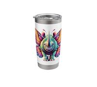 Protect Java Rhino Save The Endangered Javan Rhinoceros Stainless Steel Insulated Tumbler