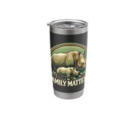 Protect Java Rhino Save The Endangered Javan Rhinoceros Stainless Steel Insulated Tumbler
