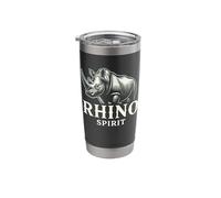 Protect Java Rhino Save The Endangered Javan Rhinoceros Stainless Steel Insulated Tumbler