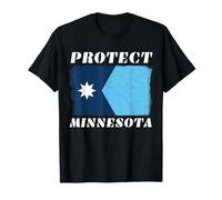 Protect Minnesota State Pride Bold Graphic Flag Design T-Shirt