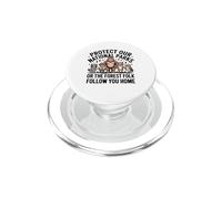 Protect National Parks Awareness Nature Outdoors Lover Tee PopSockets PopGrip for MagSafe