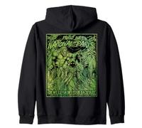 Protect National Parks Haunt Backyard Funny Cryptids Bigfoot Zip Hoodie