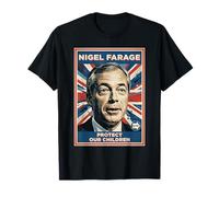 Protect Our Children - Nigel Farage & British School Policy T-Shirt
