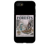 Protect Our Forests Funny Cryptid Creatures Environmental Case for iPhone SE (2020) / 7/8