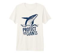 Protect Our Giants - Humpback Whale Awareness Premium T-Shirt