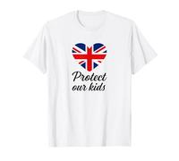 Protect Our Kids British Flag T-Shirt