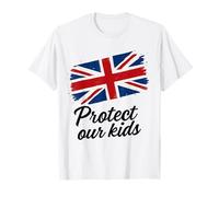 Protect Our Kids British Flag T-Shirt