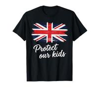 Protect Our Kids British Flag T-Shirt