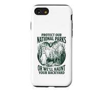 Protect Our National Parks Funny Cryptid Horror Case for iPhone SE (2020) / 7/8