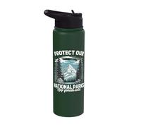 Protect Our National Parks Keep Florida Wild Stainless Steel Insulated Water Bottle