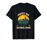 Protect Our National Parks - Nature Hiking Mountains T-Shirt