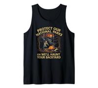 Protect Our National Parks or We'll Haunt Your Backyard Tank Top