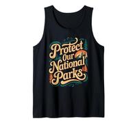 Protect Our National Parks Retro Tank Top