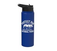 Protect Our National Parks Stainless Steel Insulated Water Bottle