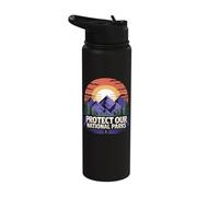 Protect Our National Parks Stainless Steel Insulated Water Bottle