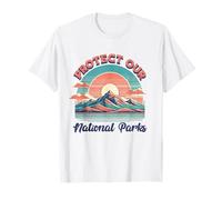 Protect Our National Parks - US Resist Mountains Sun Nature T-Shirt