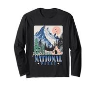Protect Our National Parks Vintage Retro Design Long Sleeve T-Shirt