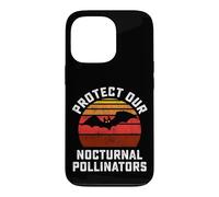 Protect Our Nocturnal Pollinators Bat Retro Halloween Bats Case for iPhone 13 Pro
