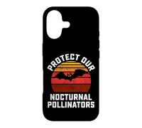 Protect Our Nocturnal Pollinators Bat Retro Halloween Bats Case for iPhone 17