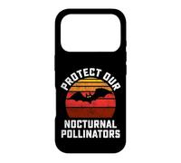 Protect Our Nocturnal Pollinators Bat Retro Halloween Bats Case for iPhone 17 Pro