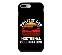 Protect Our Nocturnal Pollinators Bat Retro Halloween Bats Case for iPhone 7 Plus/8 Plus