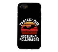 Protect Our Nocturnal Pollinators Bat Retro Halloween Bats Case for iPhone SE (2020) / 7/8