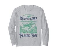 “Protect Our Ocean Keep the Sea Plastic Free” Earth Day Long Sleeve T-Shirt