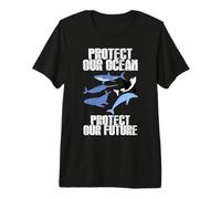 Protect Our Ocean Protect Our Future Science Student Kids Premium T-Shirt