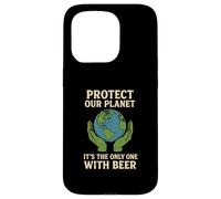 Protect Our Planet It's the Only One With Beer Save Earth Case for iPhone 15 Pro