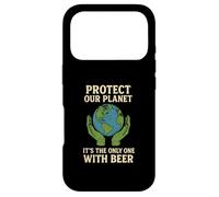 Protect Our Planet It's the Only One With Beer Save Earth Case for iPhone 17 Pro