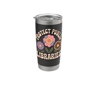 Protect Public Libraries Stainless Steel Insulated Tumbler