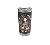 Protect Public Libraries Stainless Steel Insulated Tumbler
