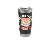 Protect Public Libraries Stainless Steel Insulated Tumbler