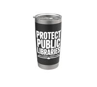 Protect Public Libraries Stainless Steel Insulated Tumbler