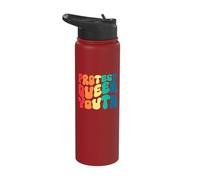 Protect Queer Youth Stainless Steel Insulated Water Bottle