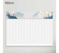 Protect Radiators from Dust and Soot with This Velvet Fabric Cover, Featuring a Stylish Design That Complements Various Home Interiors (160cm)